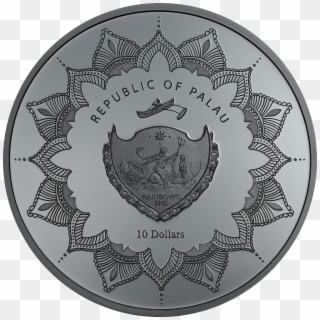 Laughing Buddha Gold Plated 2 Oz Silver Coin 10 Palau Clipart
