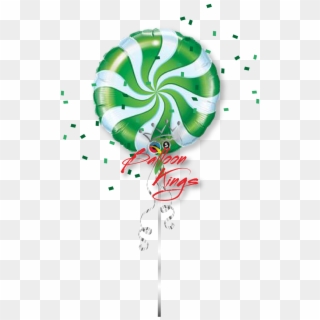 Candy Swirl Green Clipart
