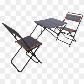 Portable Bistro Set Folding Picnic Table And Chairs - Camping Table And Chairs Clipart