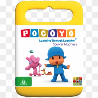 Scooter Madness, Pocoyo And His Friends Show Off Their - Pocoyo And Friends Dvd Clipart
