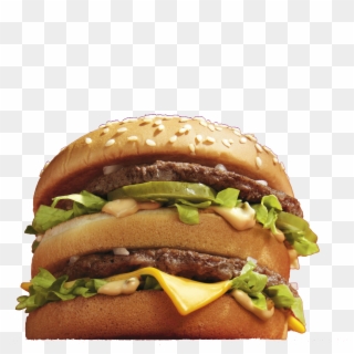 Clip Art Mcdonald S Big Mac Fast Food Salad - Png Download