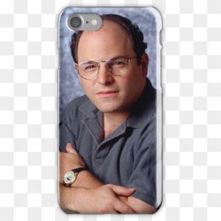 George Costanza Portrait Seinfeld Iphone 7 Snap Case - George Costanza Clipart
