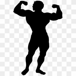 Muscle Clipart Clear Background - Muscle Man Clipart - Png Download