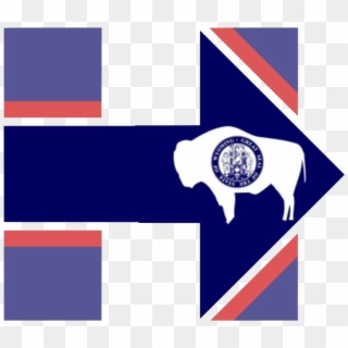 Hillary For Wyoming - Wyoming State Flag Clipart
