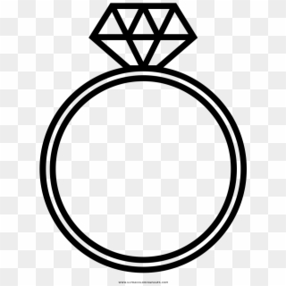 1000 X 1000 3 - Diamond Ring Drawing Png Clipart