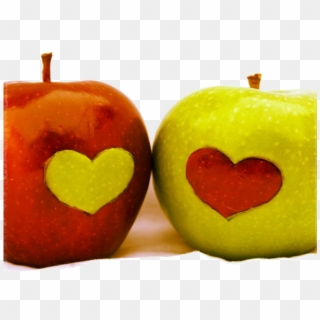 Heart Apples , Png Download - Heart Apples Clipart