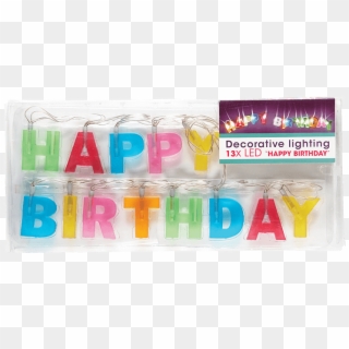 Happy Birthday String Lights - Toy Craft Kit Clipart