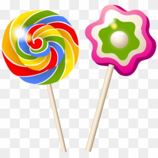 Lollipop Clipart Sweet Food - Candy Sweet Food Clipart - Png Download