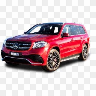 Mercedes Gls Amg 2018 Red Clipart