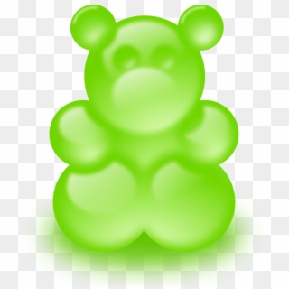 Gummy Bear Gummi Candy Chewing Gum Gumdrop - Gummy Bears Clipart - Png Download