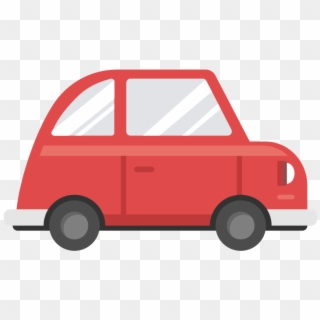 Red Car Closed Window Cartoon Vector - Animation Car Gif Png Clipart