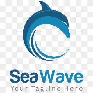 Sea Wave Logo Designs By Logodesigns Graphicriver - Logo Sea Waves Png Clipart