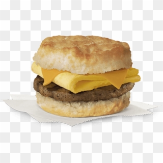 Sausage, Egg & Cheese Biscuit - Chick Fil A Sausage Egg And Cheese Biscuit Clipart