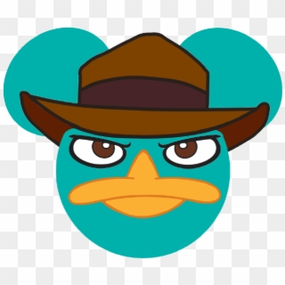 Perry The Platypus Clipart - Perry The Platypus Mickey - Png Download