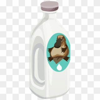 Bottle Milk Platypus - Platypus Milk Clipart
