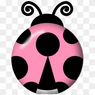 Ladybug Pink Bug Insect Cute Scrapbooking Icon Circle - Vaquita De San Antonio Png Clipart