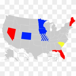 Republican Party Presidential Primaries Results, 2012 - States With Death Penalty Clipart