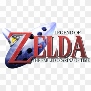 Zelda Ocarina Of Time Logo Png , Png Download - Legend Of Zelda Ocarina Of Time Logo Clipart