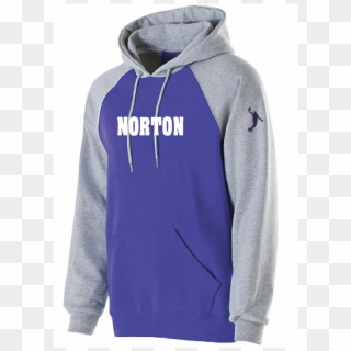 Norton Basketball Youth Banner Hoodie Norton Chest - Holloway Echo Hoodie Clipart