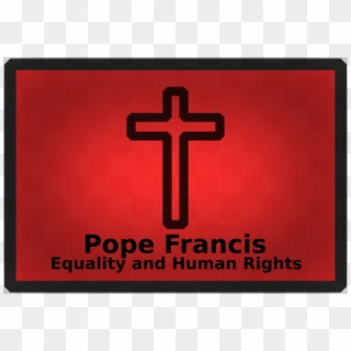 Logo Brand Social Equality Pope Rights - Cross Clipart