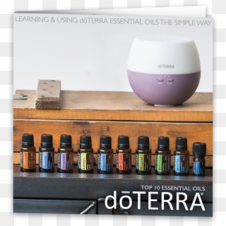 Booklet Trifold 2017 - Doterra Top 10 Essential Oils Booklet Clipart