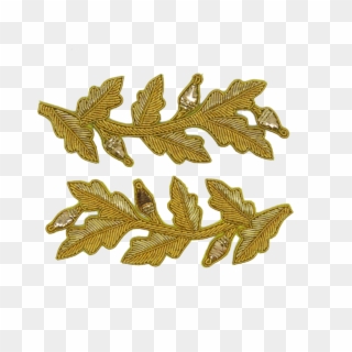 Repeat Pattern Oak Leaf Gold Clipart