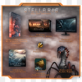 Galaxy Package Transparent - Stellaris Digital Collector's Book Clipart