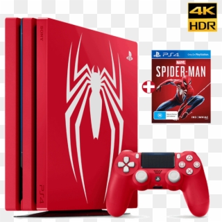 Playstation 4 Spider Man Edition , Png Download - Playstation 4 Slim Spiderman Edition Clipart