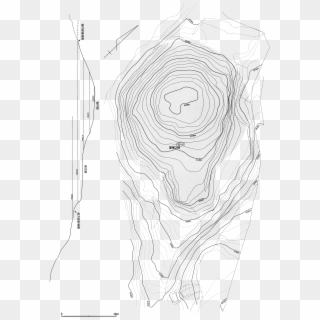 Tomizuka Tumulus Survey Plan - Sketch Clipart