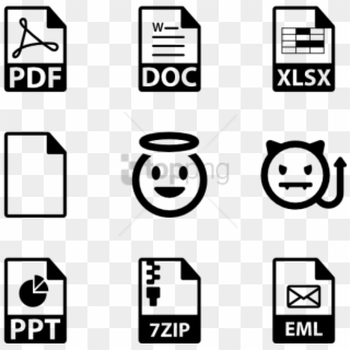 Free Png File Formats Icons - Extension Icons Clipart