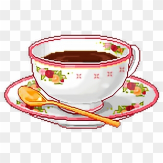 Graphic Stock Pixel Hotchocolate Kawaii Cute Hotcoco - Coffee Cup Pixel Png Clipart