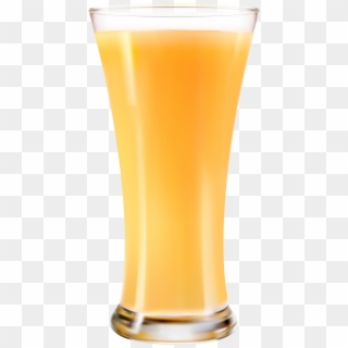 Glass With Orange Juice Png Vector Clipart Image Transparent - Glass With Juice Png