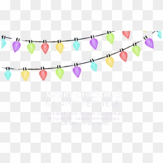 Christmas Light Transparent Background Png - Happy New Year Background Png Clipart