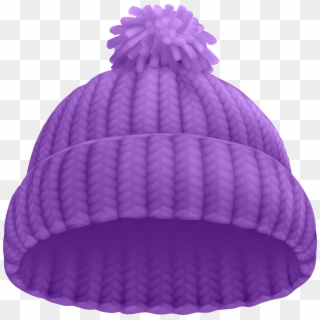 Purple Winter Hat Png Clip Art Image Transparent Png