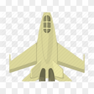Cartoon Fighter Jet - Model Aircraft Clipart