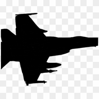 Fighter Plane Silhouette Clipart