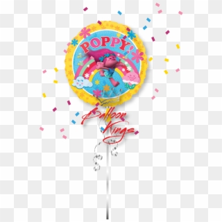 Poppy Trolls - Basketball Balloons Png Clipart