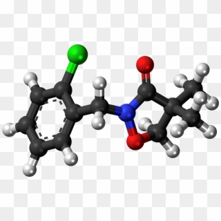 Clomazone 3d Ball - Molecule Clipart