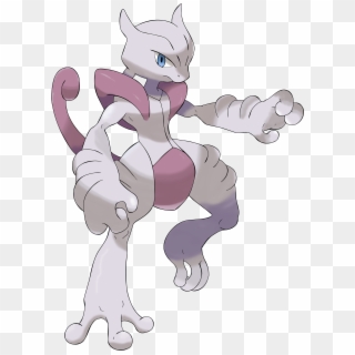 Pokemon Clipart Mewtwo - Mega Mewtwo X Png Transparent Png
