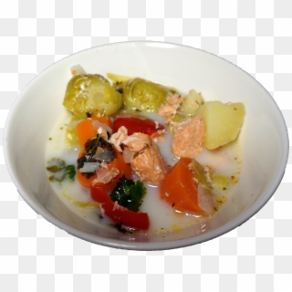 Salmon Soup - Fruit Salad Clipart