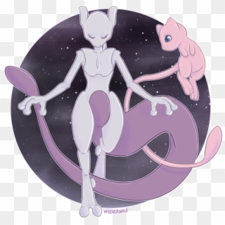[r] Mew And Mewtwo - Mewtwo Animated Transparent Clipart
