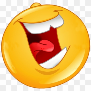 Laughing Emoji Icon Clipart - Laughing Out Loud - Png Download