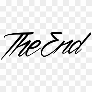 The End Png - End Png Clipart