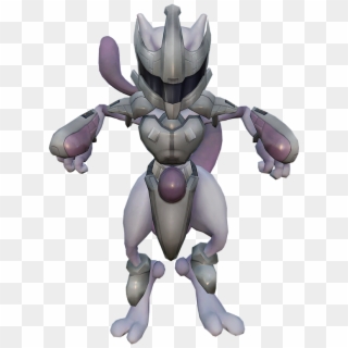 Armored Mewtwo For Project M - Illustration Clipart