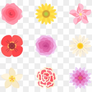 Flowers - Flower Flat Icon Clipart