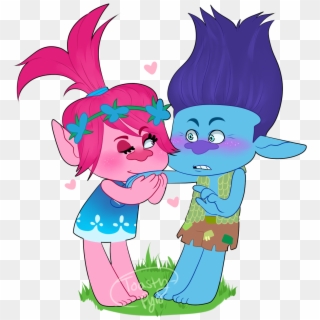I Actually Really Love Trolls A Lot - Branch X Poppy Fanfiction Clipart