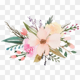 Watercolour Flower Clipart Free , Png Download Transparent Png