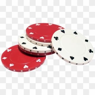 Poker Chips Png Transparent Image - Poker Chips On Table Png Clipart