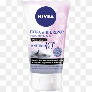 Nivea Extra White Repair Pore Minimiser Foam Clipart