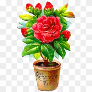 Free Flower Clip Art - Png Flowers Pots Hd Transparent Png